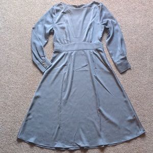 Giuliva Heritage x H&M Blue Satin Effect Dress